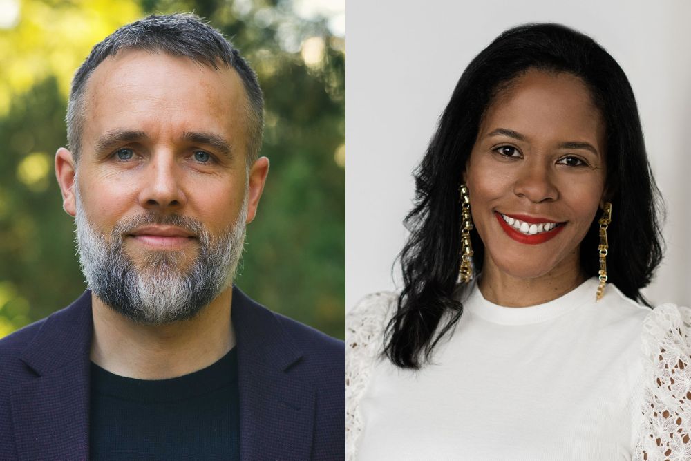 Headshots of Dr. Emery Petchauer and Dr. Ruth Nicole Brown